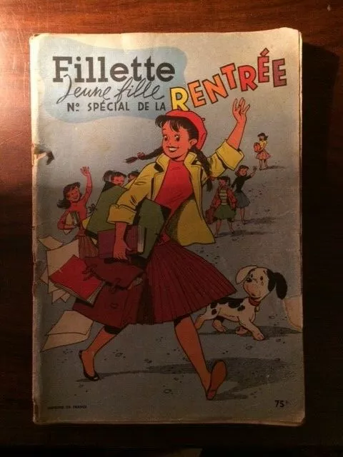 Fillette Jeune Fille N° Special Rentree 1957 Eo/Aggie/Lili