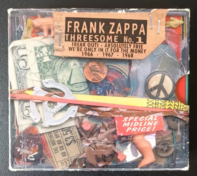 Frank Zappa - Threesome No. 1 (3cd)  (In slipcase)