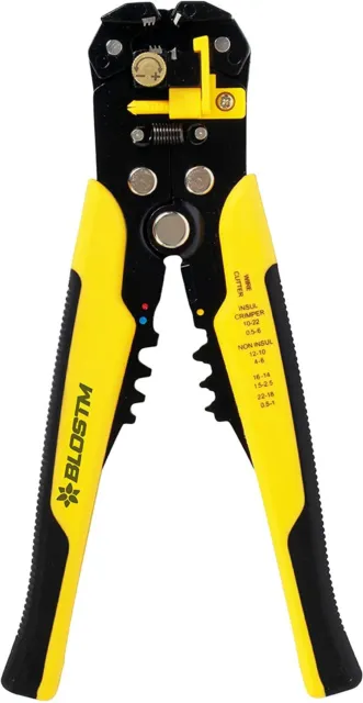 BLOSTM Automatic Cable Wire Stripper Crimper Crimping Tool Plier Cutter