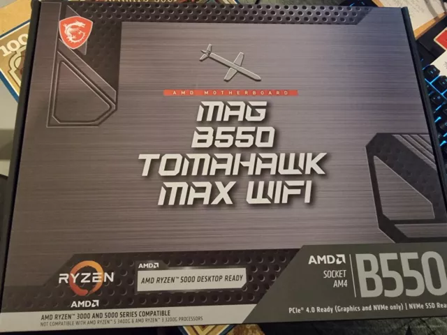 Msi Mag B550 Tomahawk Max Wifi, Amd B550, S Am4, Ddr4, Sata3