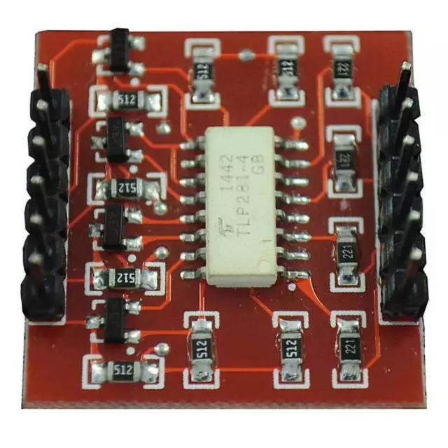 TLP281, 4 channel opto-isolator breakout for Arduino, optoisolator, optocoupler 2