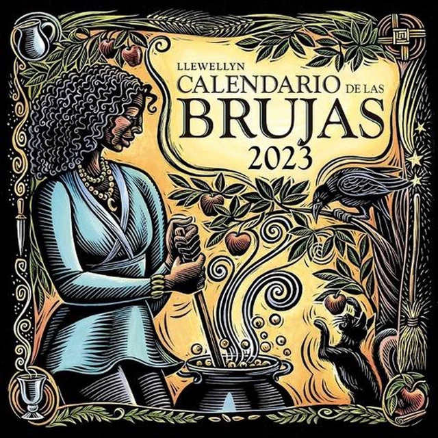 CALENDARIO DE LAS Brujas 2023 by Llewellyn 19.26 PicClick