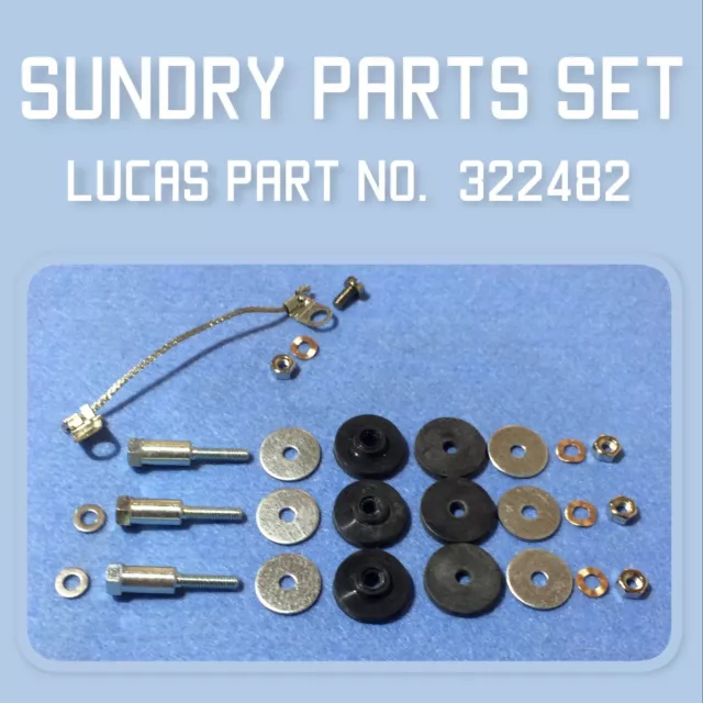 Steering Column Top Cover Sundry Parts set Lucas 322482 for Land Rover Series 1