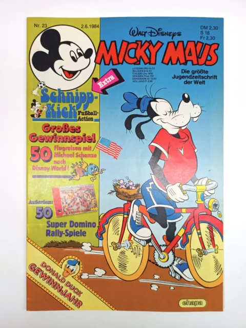 Micky Maus Heft Nr. 23 | 1984 | Top Zustand | komplett mit Beilage