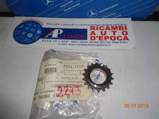 A1020520003 Puleggia Pignone Albero Motore Mercedes C124 S124 W124 W201 W460