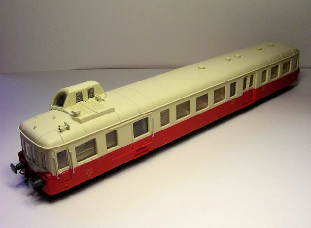 Autorail Statique Editions Atlas Micheline Type 11 1932 - Echelle HO 1/87 - Occasion