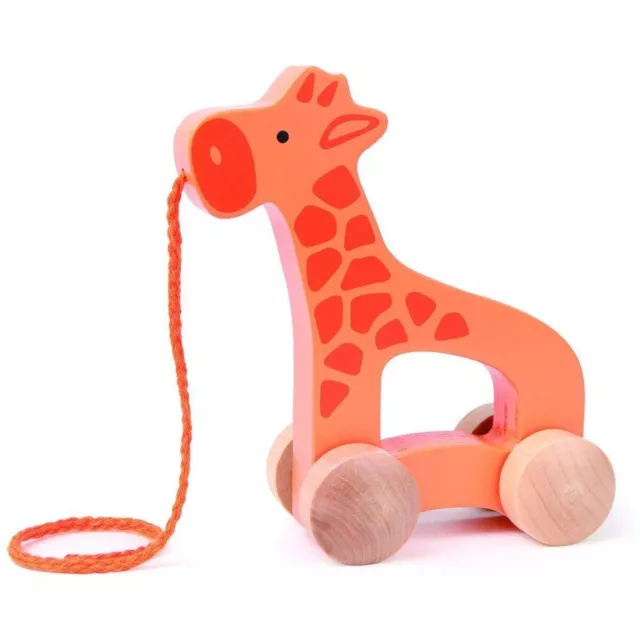 Hape Holz Nachzieh-Giraffe