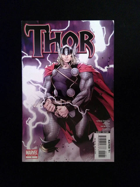 Thor #1Rep.2nd  Marvel Comics 2007 VF+  2nd Printing Variant