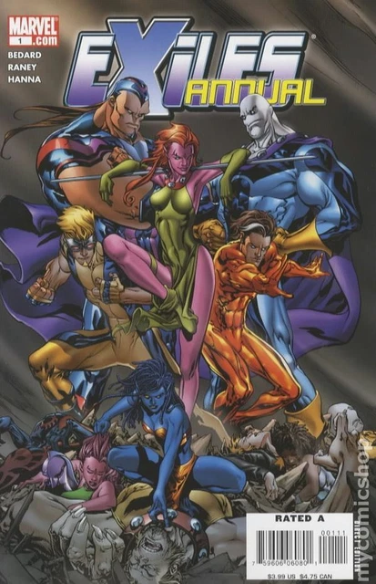 Exiles Annual #1 FN 2007 Stock Image