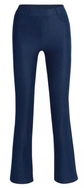 Leggings donna jeans,pantalone a zampa,campana,elasticizzati ragazza,cerniera