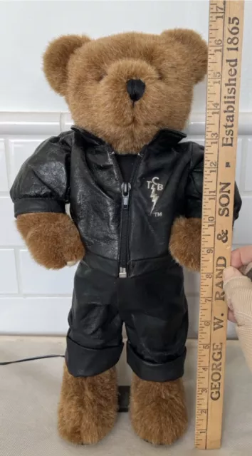 Elvis Presley plush Teddy Bear singing dancing Blue Ridge 17" - works see video