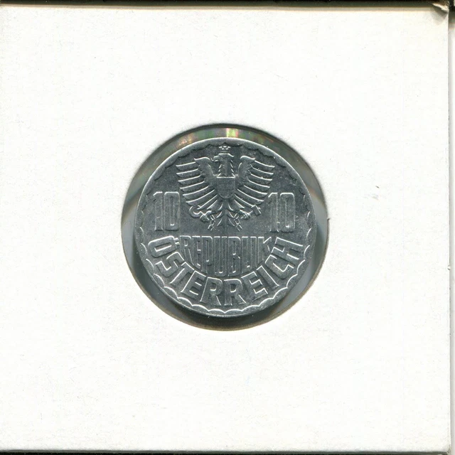 10 GROSCHEN 1973 AUSTRIA Coin #AW839C 2