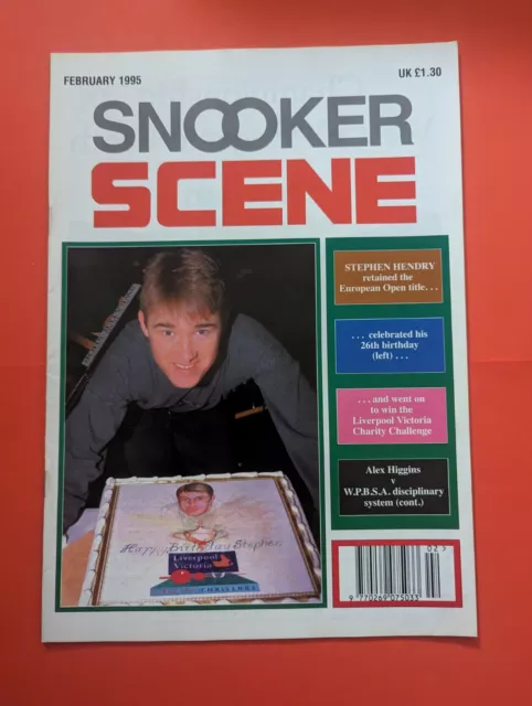 Snooker Scene Magazine February 1995