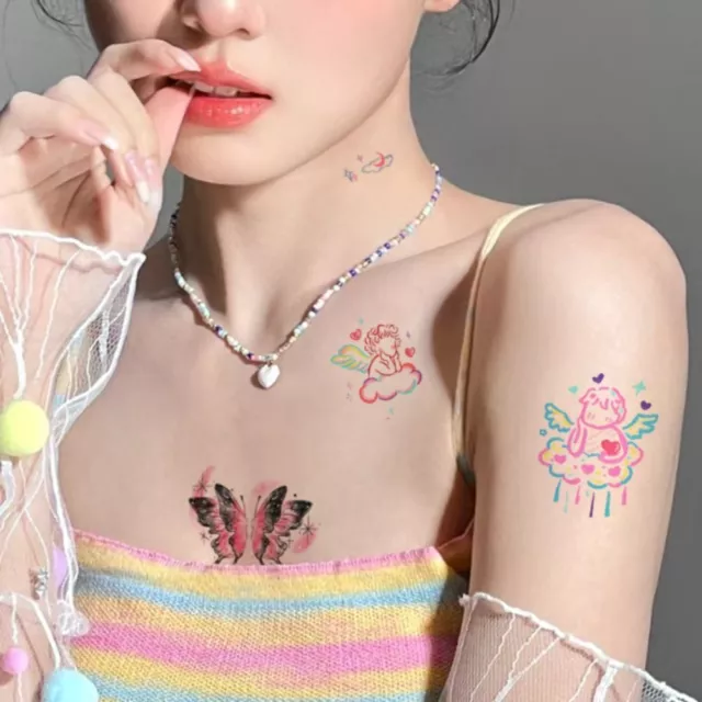 Temporary Tattoos Face Tattoo Butterfly Tattoo Sticker  Girls