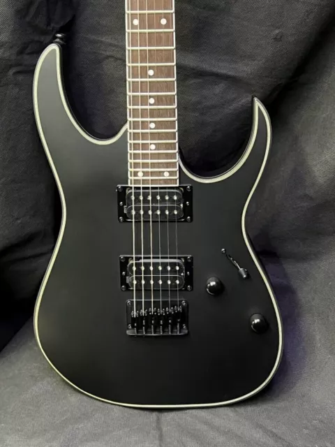 Ibanez RG421EX-BKF Black Flat Electric Guitar Quantum pickups w/Soft Case New 3