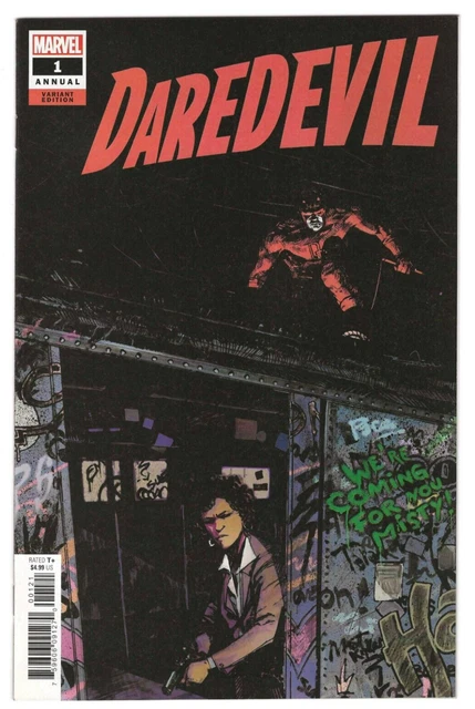 Marvel Comics DAREDEVIL ANNUAL #1 first printing cover B