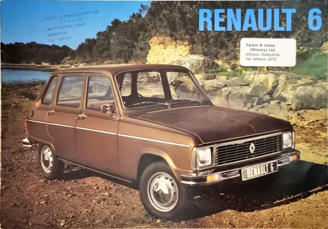 Renault 6 Brochure c. 1973