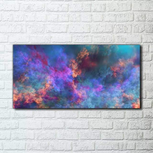 Canvas Wandbild Leinwand Bilder 100x50 Abstrakte surreale Wolken