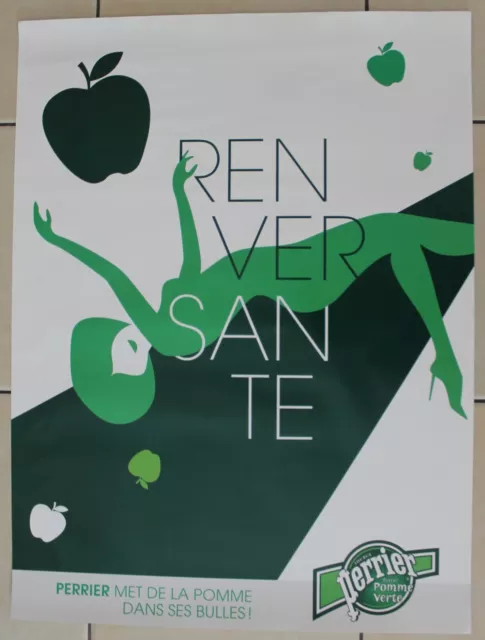 Affiche PERRIER. Renversante