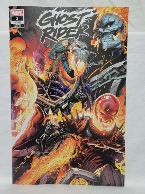 Marvel: Ghost Rider #1 -NM- Stegman Wraparound Variant : Save on Shipping Detail