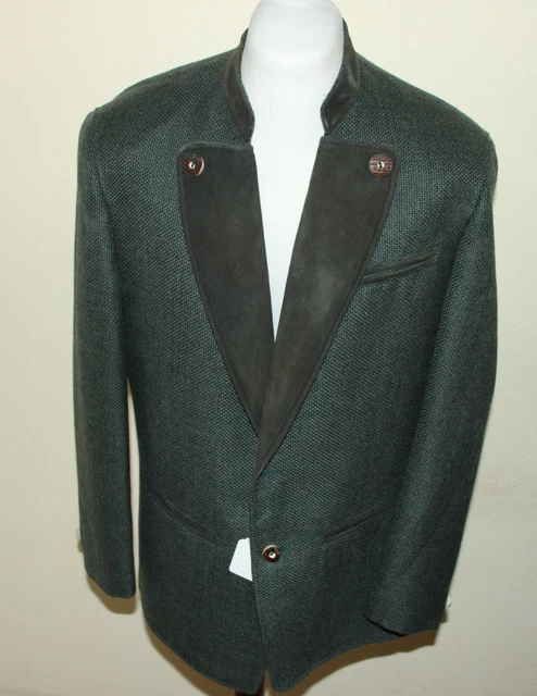 JULIUS LANG Trachten Janker Gr.50 SCHURWOLLE Oktoberfest WALK JACKE NEU+ ETIKETT