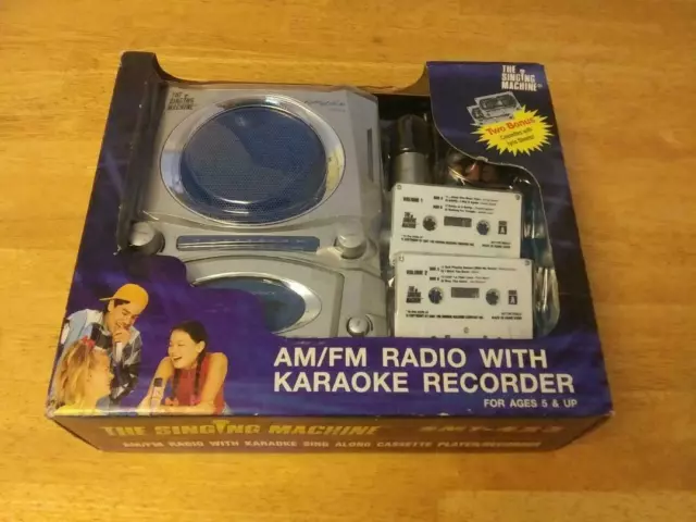 Retro The Singing Machine Karaoke Machine Karaoke System Cassette 8Track