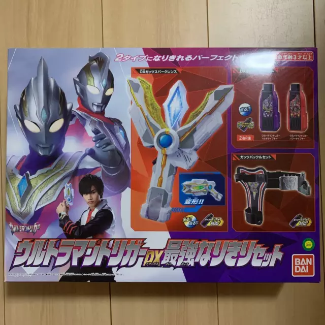 Bandai Ultraman Trigger DX Gats saikyo narikiri set new F/S japan
