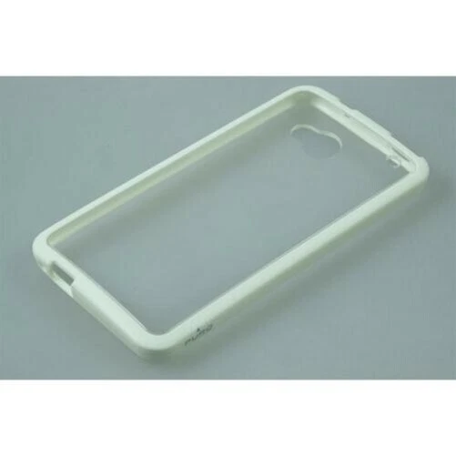 Housse de Protection Puro Étui Coque Effacer Blanc pour HTC Un / M7