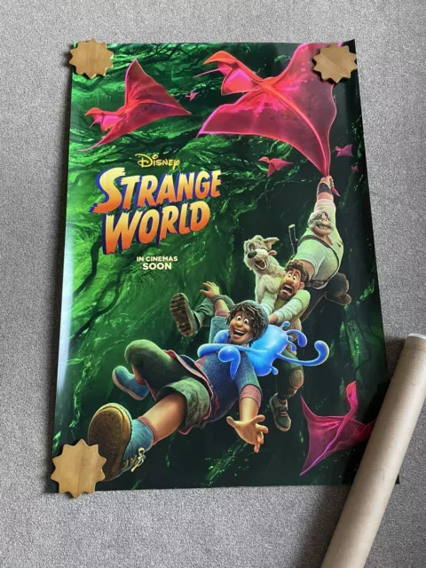 FILM Original Cinema Poster Disney STRANGE WORLD