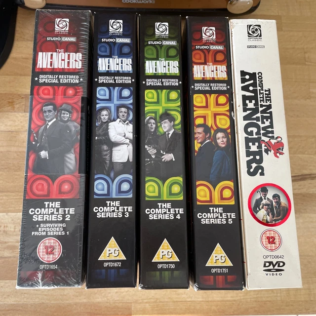 THE AVENGERS COMPLETE Collection Boxsets +The Complete New Avengers £52 ...