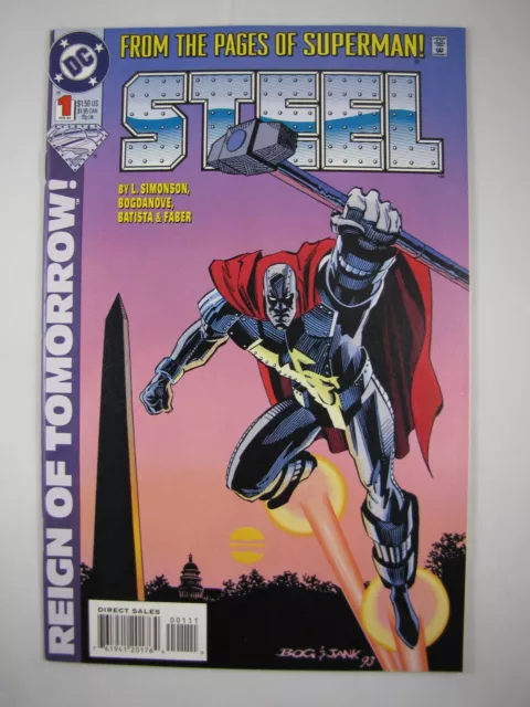 DC Comics Steel #1 February 1994 1st app of Natasha Irons