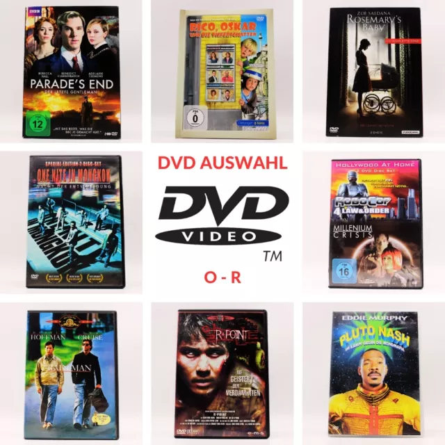 DVD Film | Anfangsbuchstabe "O" bis "R" DVD Auswahl | Oldboy, Pixels, Ring 0