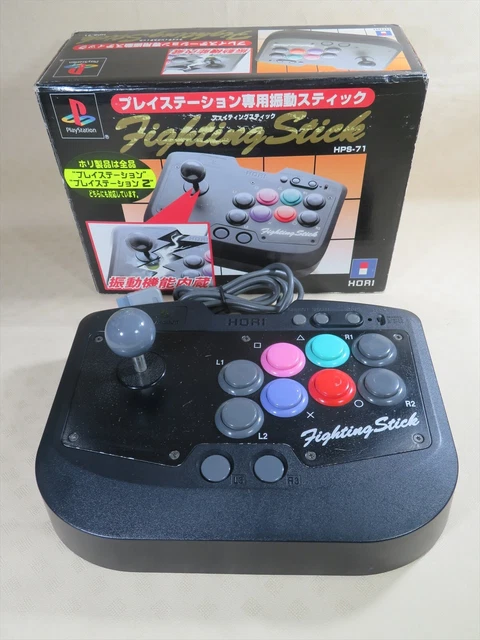 Fighting Stick PS pour PS1 / PS2 - Stick arcade HORI - en