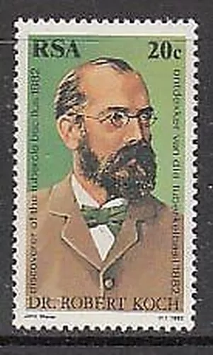 Africa South Yvert Mail 501 MNH Robert Koch