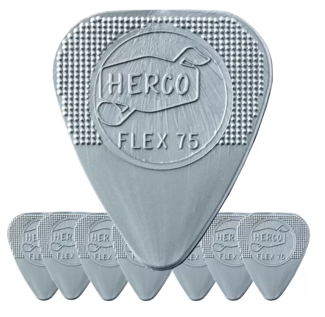 最安値級価格 Jim Dunlop ギターピック Herco Nylon Flat Picks Flex 50 75 HE210P HE211P 