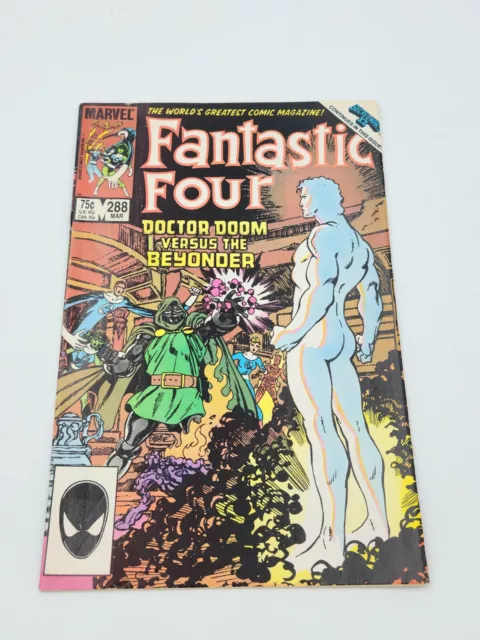 Fantastic Four #288 Doctor Doom Versus the Beyonder 1986 Marvel Comics