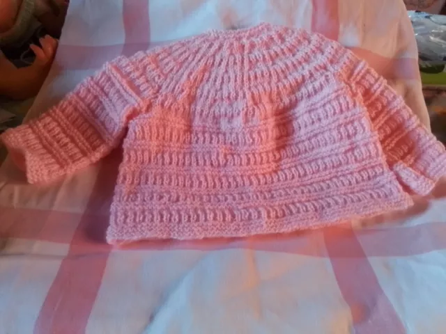 Brassiere+Chaussons+Bonnet Fait Main Naissance Ou Bebe Reborn 3