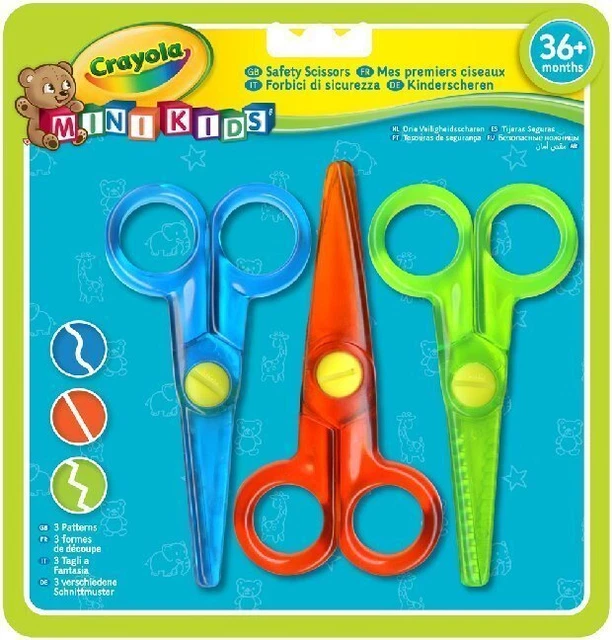 Crayola Mini Kids 3 Kinder-Scheren | Stück | In Blisterverpackung | Unbestimmt