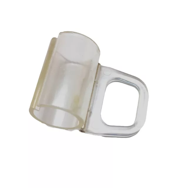 20mm Clear Handle Lifting Clamp Pull Cordless for Roller Shades Window Blinds