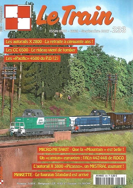 Document/revue Le Train N°207 - RGP X2800 Port Bou Vintimille - Occasion - France
