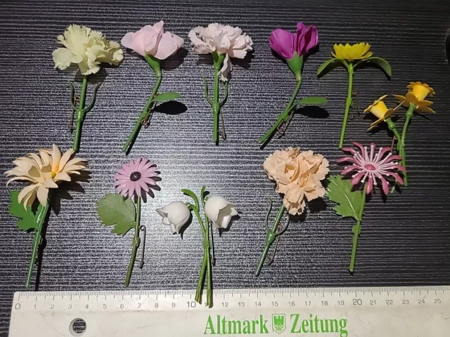 11 Blumen DDR Abzeichen Anstecknadel Auszeichnung DFD