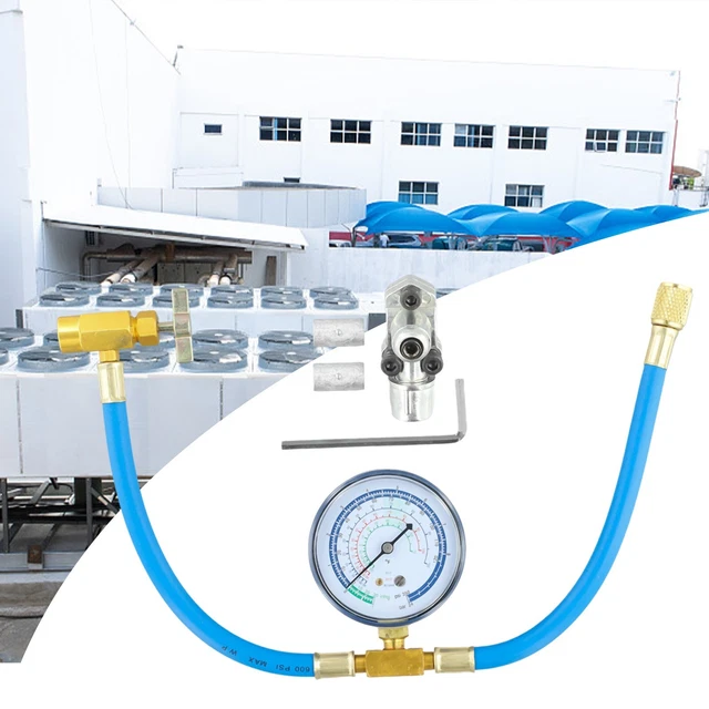 Rubinetto Refrigerante R134 Valvola Refrigerante In Ottone Per Aria Condizionata Adattatore Gas R134a R1234yf A R134a Per Aria Condizionata 98288902