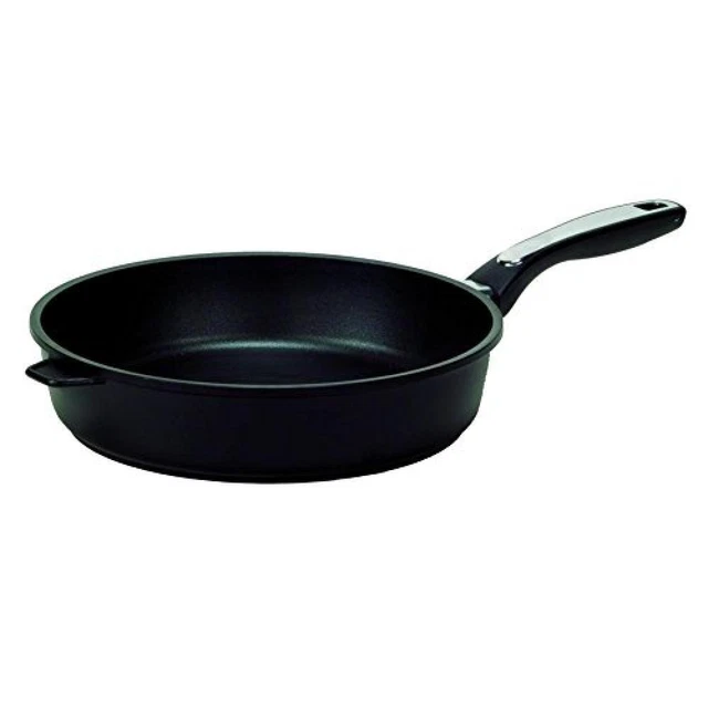 (TG. 28 cm) Krüger Karl, Padella in Alluminio pressofuso Delta, Senza Coperchio