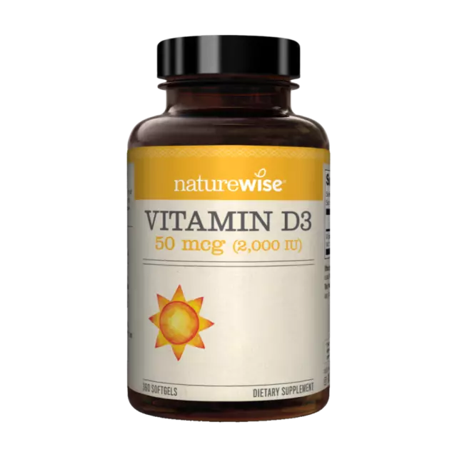 Vitamine D3 (360 Softgels)