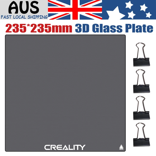 Creality 3D Ender-3 Ultrabase Heat Bed Glass Plate 235x235mm 3D Printer Parts AU