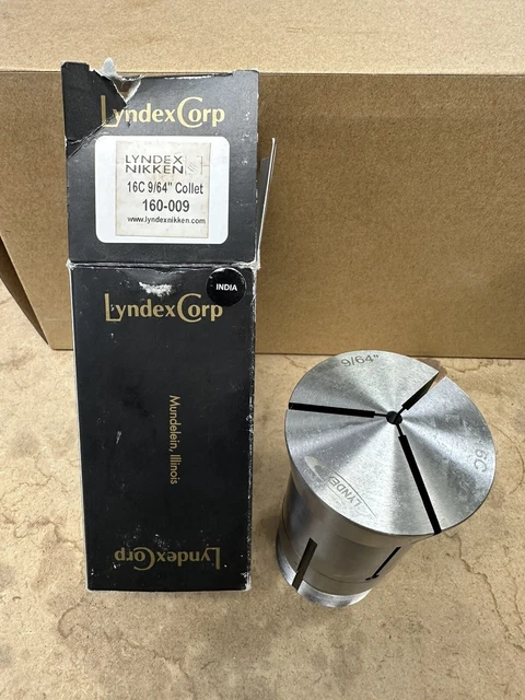 Lyndex 16C Round Fractional Collet - 9/64"