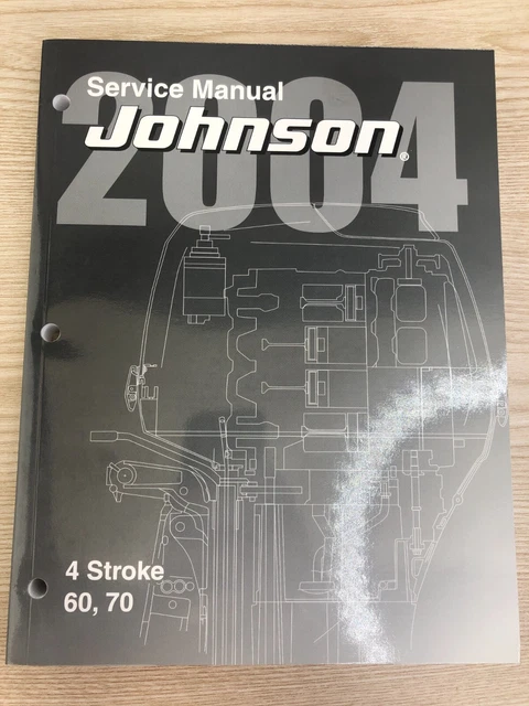 2004 SR Johnson outboard factory service manual 5005659 60 70 hp 4 stroke model