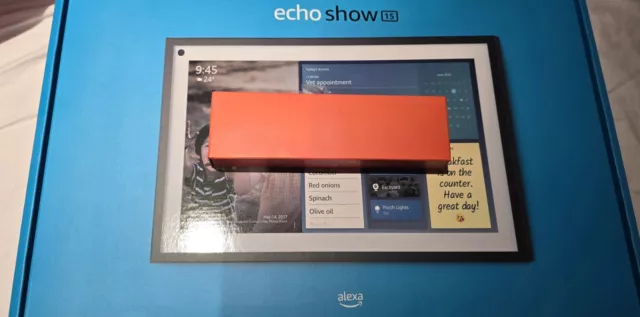 Amazon Echo Show 15 Smart Display Speaker + Alexa Voice Remote(3rd Generation )