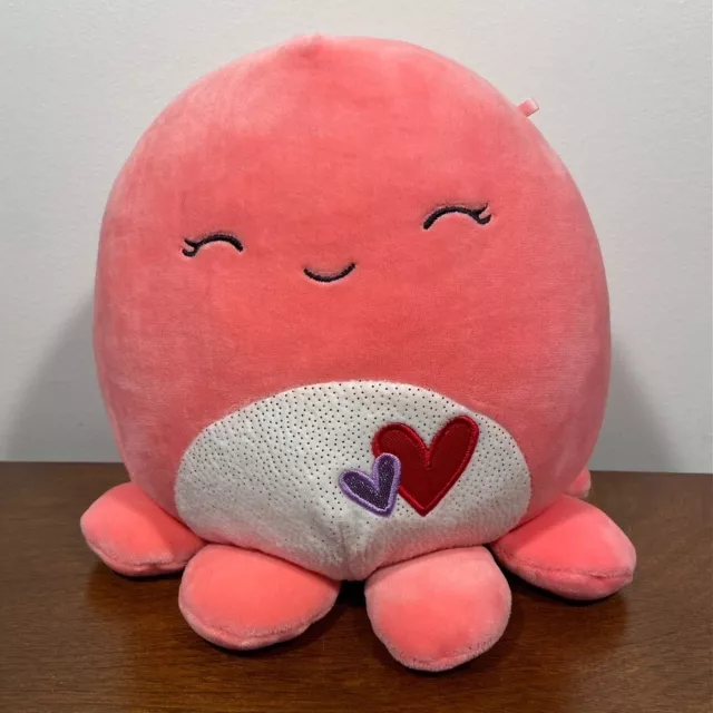 NEW Squishmallow 8" - "Abby the Pink Octopus" Plush Toy - KellyToy