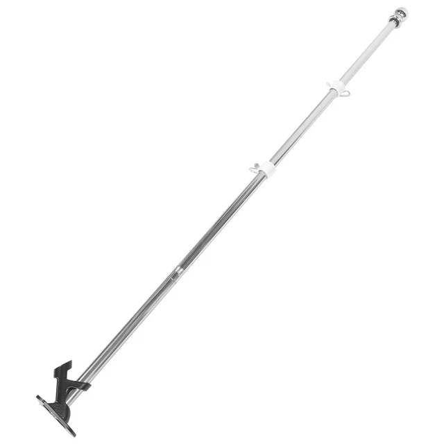 Accessorio Pesca Robusto Barra Buzz Singola In Acciaio Inox Massiccio - 30 Cm, 2 Aste Parallele, Per Supportare Lampade O Accessori Da Pesca Cuscinetti Sterzo - Foto 6